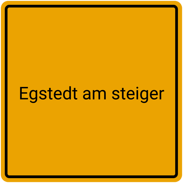 Meldebestätigung Egstedt am Steiger